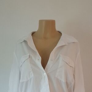 White Button-Up Shirt